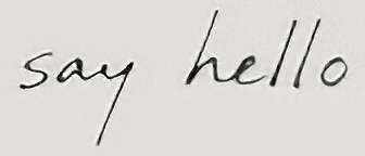 Say Hello - contact Lana Dubkova
